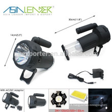 3W+10SMD Handheld Telescopic Emergency LED Spotlight